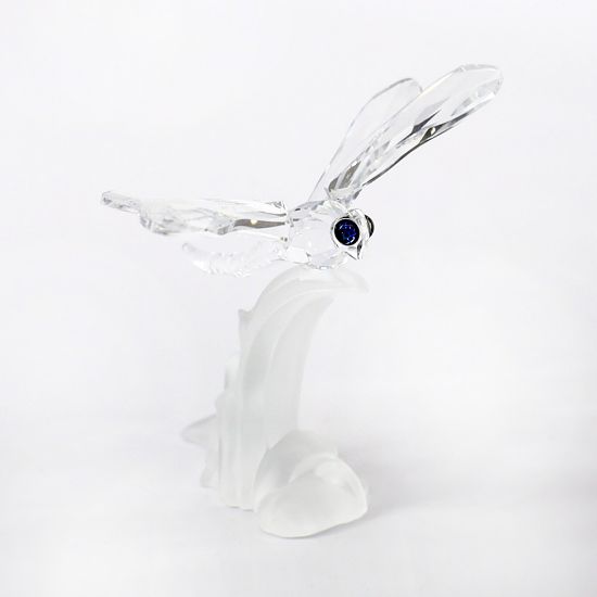 Picture of Swarovski Crystal Dragonfly on a Branch Figurine #190264