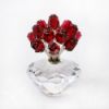 Picture of Swarovski Crystal Vase of Fifteen Roses Figurine #283394