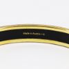 Picture of Vintage Hermès Black & White Enameled Bangle Bracelet
