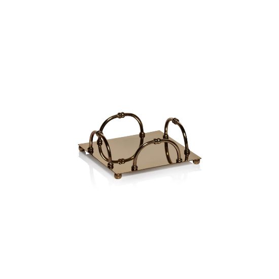 Picture of Alessia Cocktail Napkin Holder in Gold