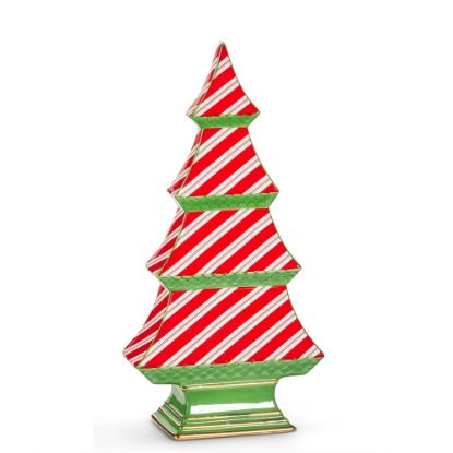 Picture of Large Candy Cane Stripe Christmas Tree