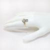 Picture of Antique Early 20th Century Platinum, 15k Gold, Diamond & Synthetic Sapphire Cross Ring