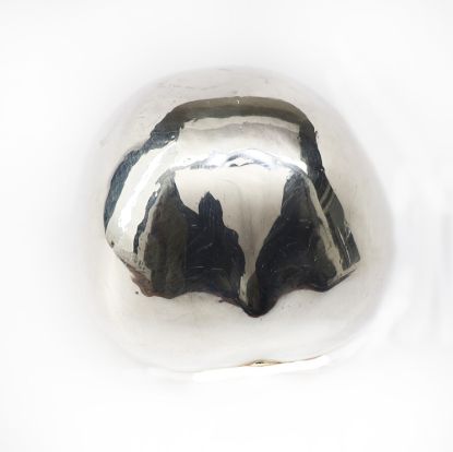 Picture of Electroformed Sterling Silver Persimmon Figurine