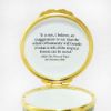 Picture of Rare Halcyon Days Enameled 'The Rain Forest' Trinket Box