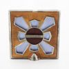 Picture of 'Leland' Pavé Corner 2" Frame in Brown by Jay Strongwater 