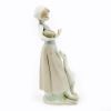 Picture of 'Girl Feeding Goose' Porcelain Figurine #1052 by Lladro
