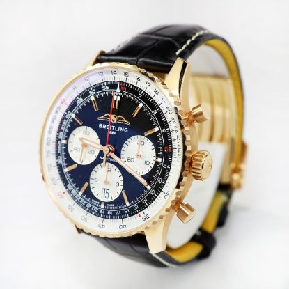 Picture of Breitling Navitimer Rose Gold Black Dial Watch