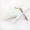 Picture of Vintage 14k Gold, Moonstone, Sapphire & Ruby Bracelet by Raymond C. Yard