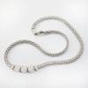 Picture of FOPE 18k White Gold Pavé Set Diamond Necklace