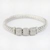 Picture of FOPE 18k White Gold Pavé Set Diamond Bracelet