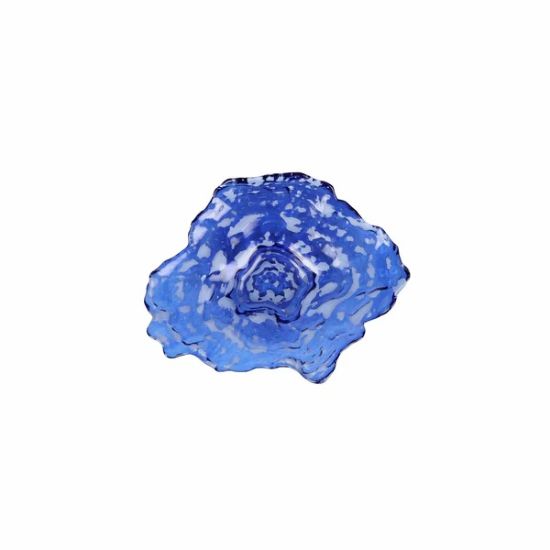 Picture of Small Blue Glass Plate/Bowl