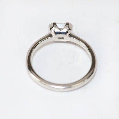 Picture of 14k White Gold Solitaire Diamond Ring