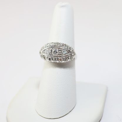 Picture of Vintage 14k White Gold Diamond Ring