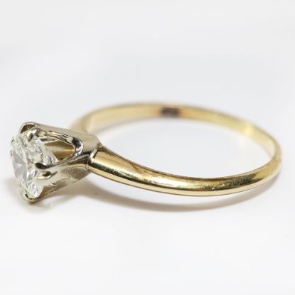 Picture of 14k Yellow Gold Solitaire Ring 