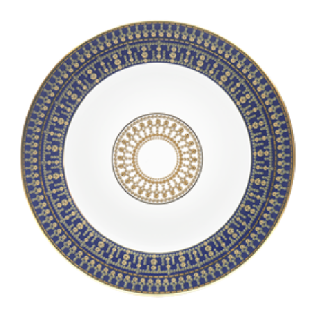 Picture for pattern Tiara, Bleu De Prusse Or
