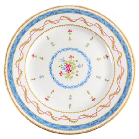 Picture for pattern Vieux Paris Bleu