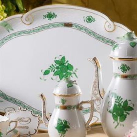 Picture for pattern Chinese Bouquet Green