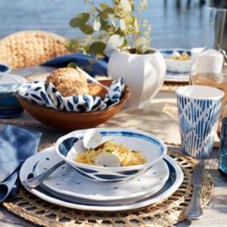 Picture for pattern Blue Bay, Melamine