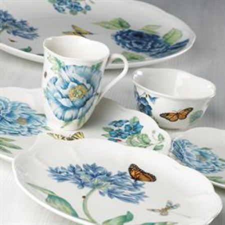 Picture for pattern Butterfly Meadow, Blue