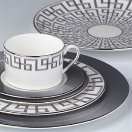 Picture for pattern Darius Silver by Brian Gluckstein