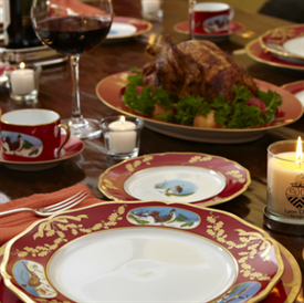 Show products in the Winter Game Birds, Red pattern