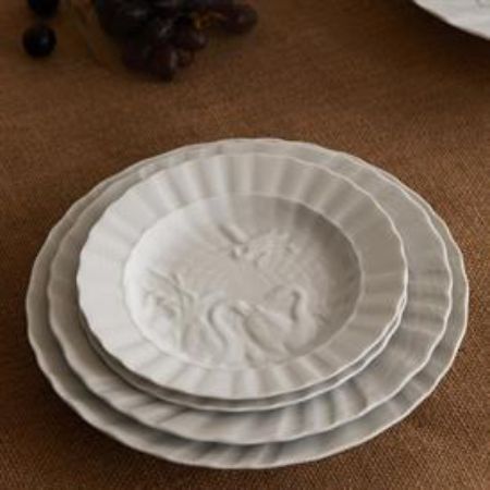 Picture for pattern Swan Service, White