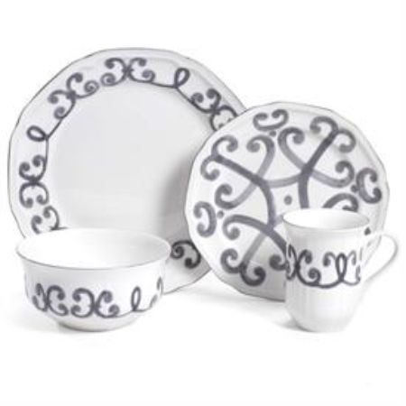 Picture for pattern Antique White Scroll