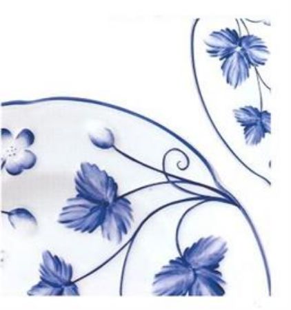 Picture for pattern Victoria Strawberry, Blue