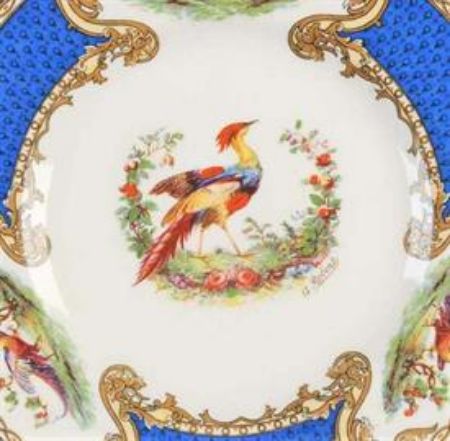 Picture for pattern Chelsea Bird, Blue