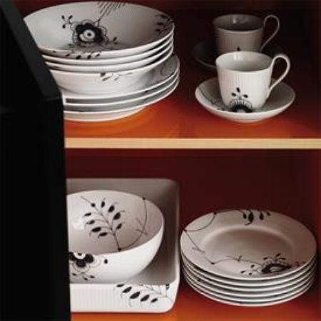 Picture for pattern Black Fluted Mega