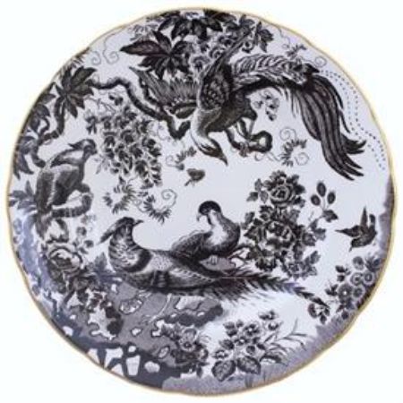 Picture for pattern Aves, Black & Gold