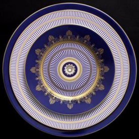 Picture for pattern Anthemion Blue, Prestige