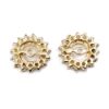 Picture of 14k Yellow Gold Diamond Earring Jackets 