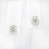 Picture of 14k Yellow Gold 2CTW Diamond Solitaire Studs 
