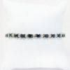 Picture of 14k White Gold Sapphire & Diamond Bracelet 