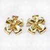 Picture of Vintage Mid Century 14k Gold & Diamond Slide Pendant & Earring Set