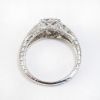 Picture of Vintage 14k White Gold Filigree & Diamond Engagement Ring