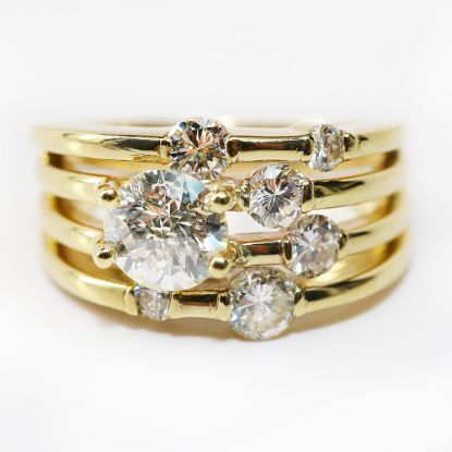 Picture of 14k Yellow Gold Diamond Ring