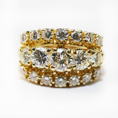 Picture of 14k Yellow Gold Diamond Ring 