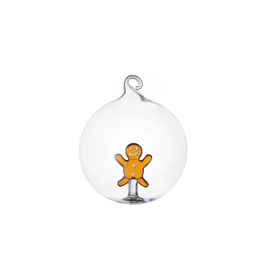 Picture of 'Christmas Tales' Gingerbread Man Bauble Ornament by Ichendorf Milano
