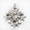 Picture of Vintage Gothic Inspired Sterling Silver Cross Pendant by Guglielmo Cini