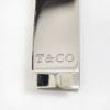 Picture of Sterling Silver I-Beam Keychain by Tiffany & Co.