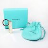 Picture of Sterling Silver I-Beam Keychain by Tiffany & Co.