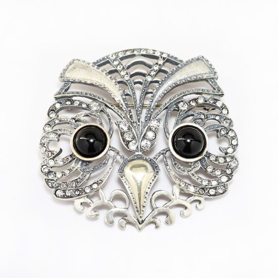 Picture of Vintage MMA (Metropolitan Museum of Art) 'Night Owl' Sterling Silver Brooch