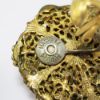 Picture of Vintage Miriam Haskell Faux Pearl & Rhinestone Clip-On Earrings