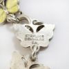 Picture of Vintage Danish Sterling Silver & Yellow Guilloche Enamel Butterfly Necklace by Volmer Bahner