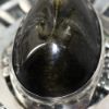 Picture of Vintage Los Ballesteros Sterling Silver & Chatoyant Obsidian Aztec Warrior Necklace