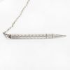 Picture of Antique Victorian Sterling Silver Chatelaine Set with Notebook, Pencil & Coin Holder