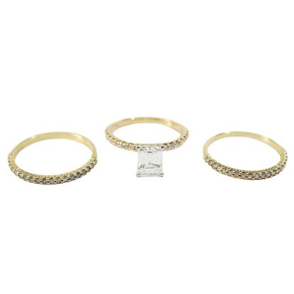 Picture of 14k Yellow Gold Bridal Set