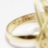 Picture of Art Nouveau 14k & 10k Gold, Ruby, Pearl & Diamond Ring